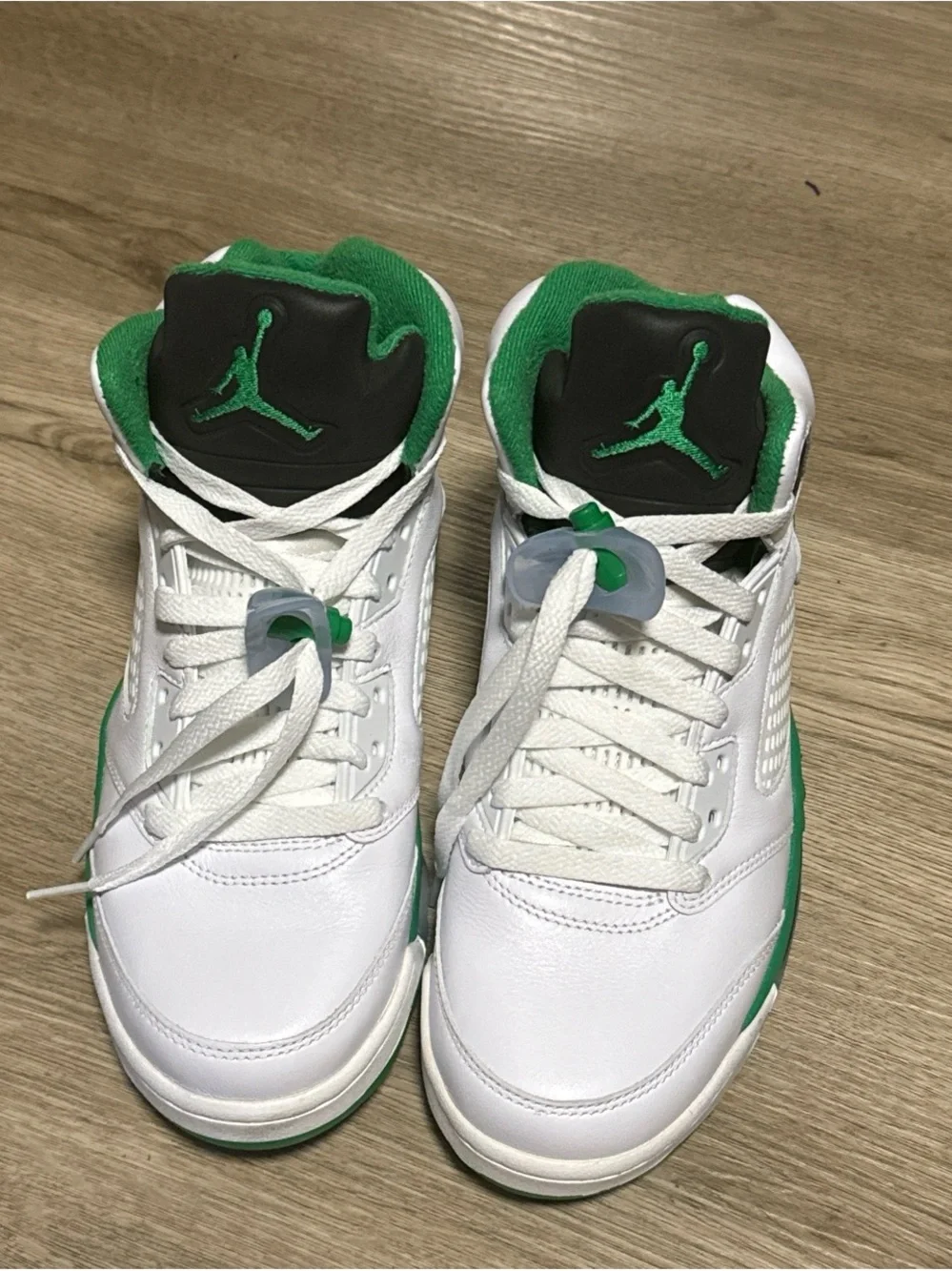 Nike Air Jordan 5 Lucky Green Sneakers
